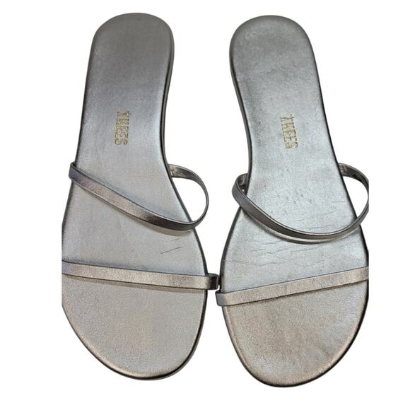 TKEES Silver Women's Sandals - Picture 2 of 5